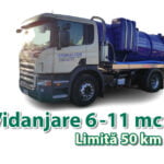 Vidanjare 6-11mc limită 50km
