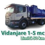 Vidanjare 1-5mc limită 50km